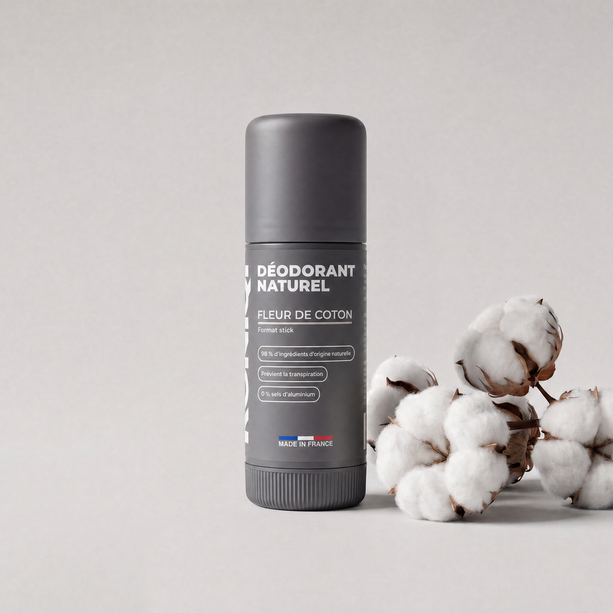 RUNIQ Déodorant Naturel Fleur de Coton